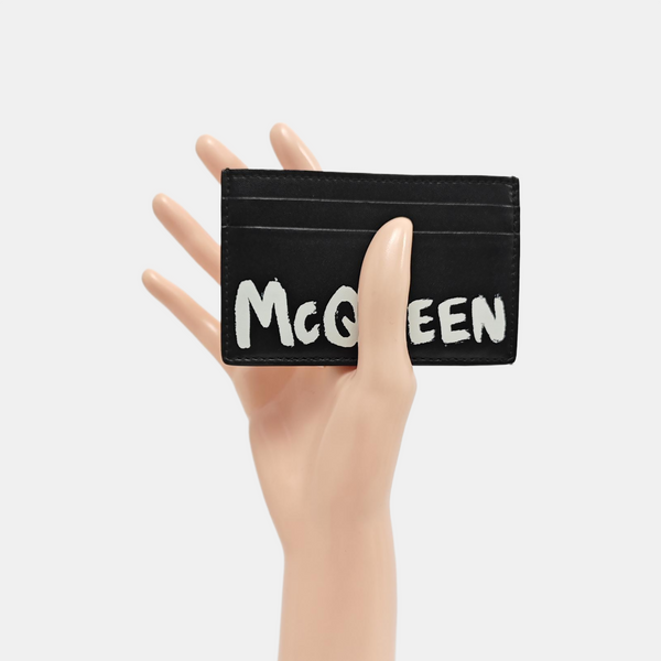 Leather Card Holder Black