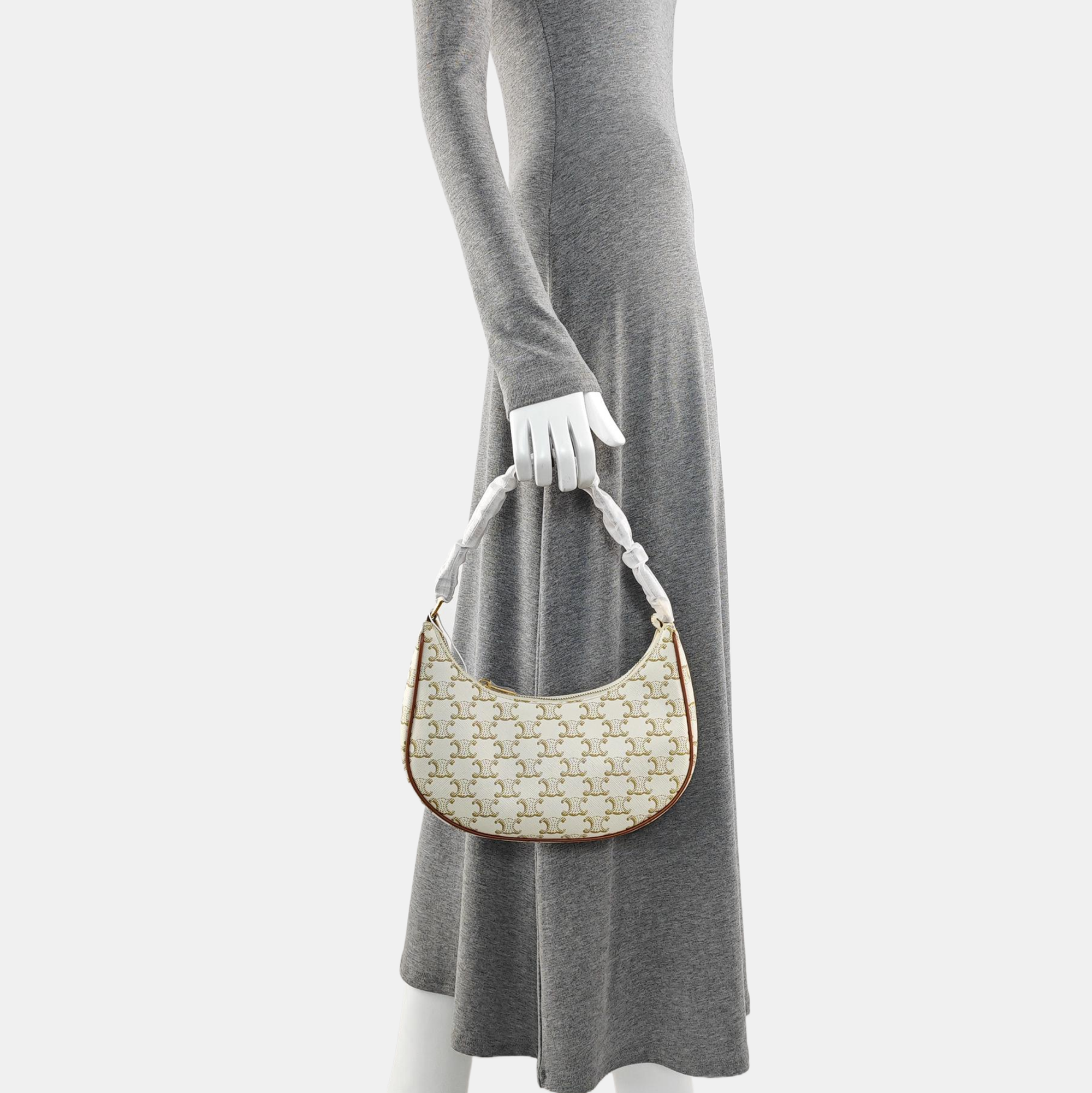 AVA Medium Coated Canvas Beige