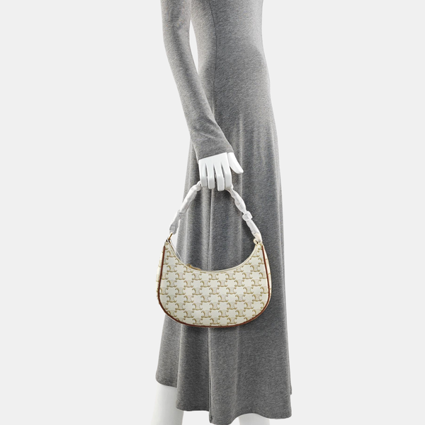AVA Medium Coated Canvas Beige