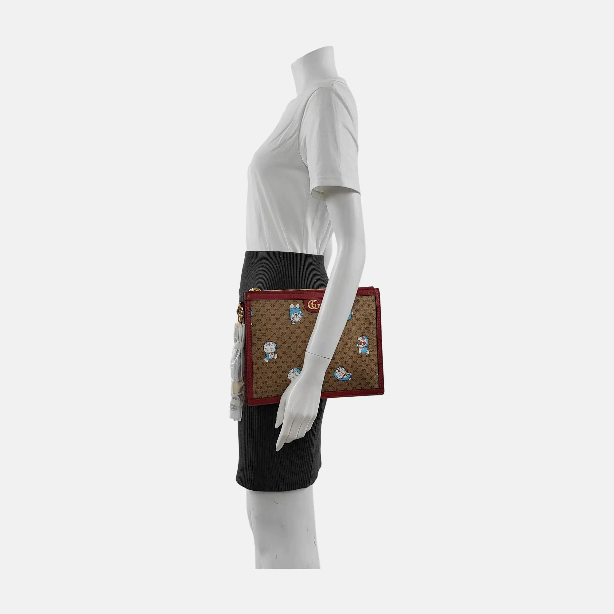 Doraemon X Gucci Monogram Coated Canvas Multicolor