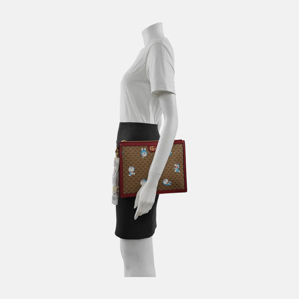 Doraemon X Gucci Monogram Coated Canvas Multicolor