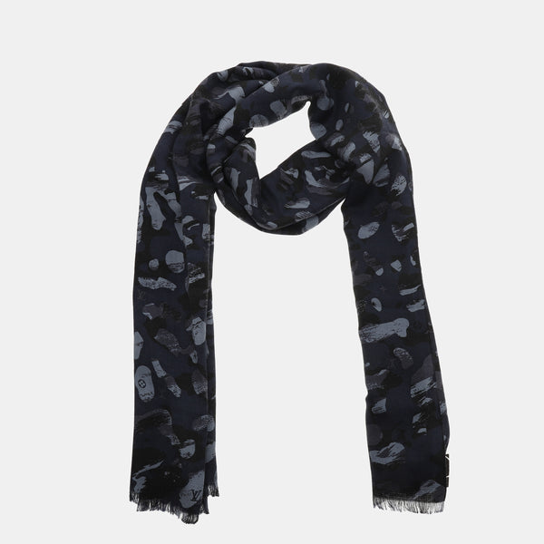 Blue Cashmere Scarf