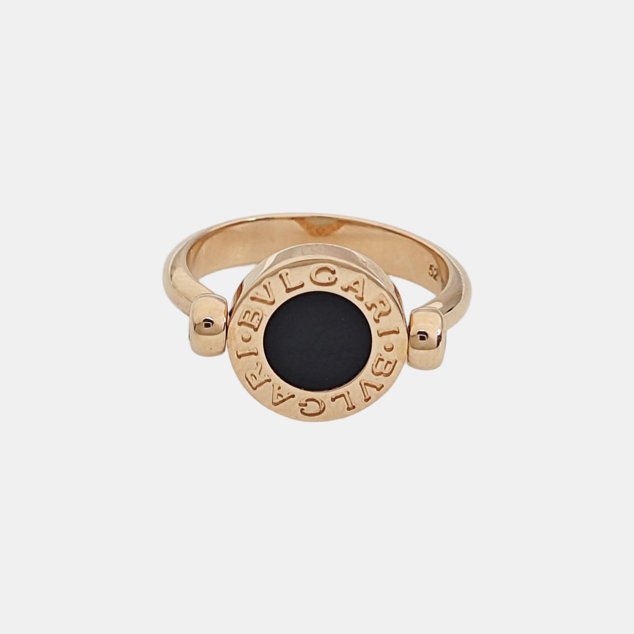 BVLGARI BVLGARI 18k Rose Gold Ring EU 52