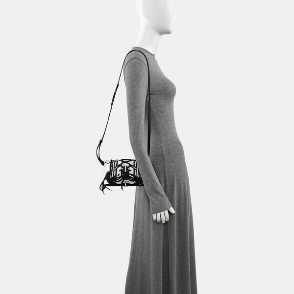 Calfskin Shoulder Bag Black