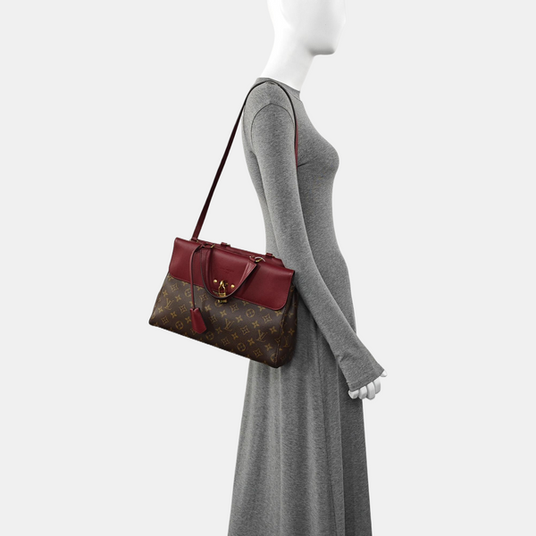 VÉNUS Monogram Coated Canvas Brown