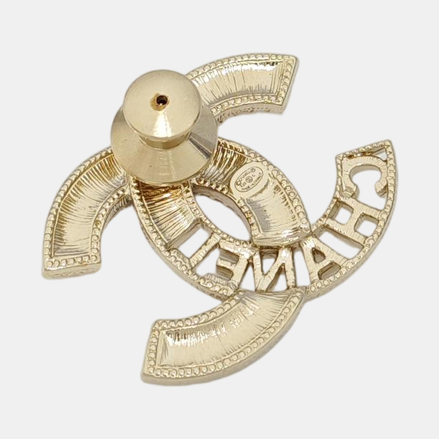 Metal Multicolor Brooch