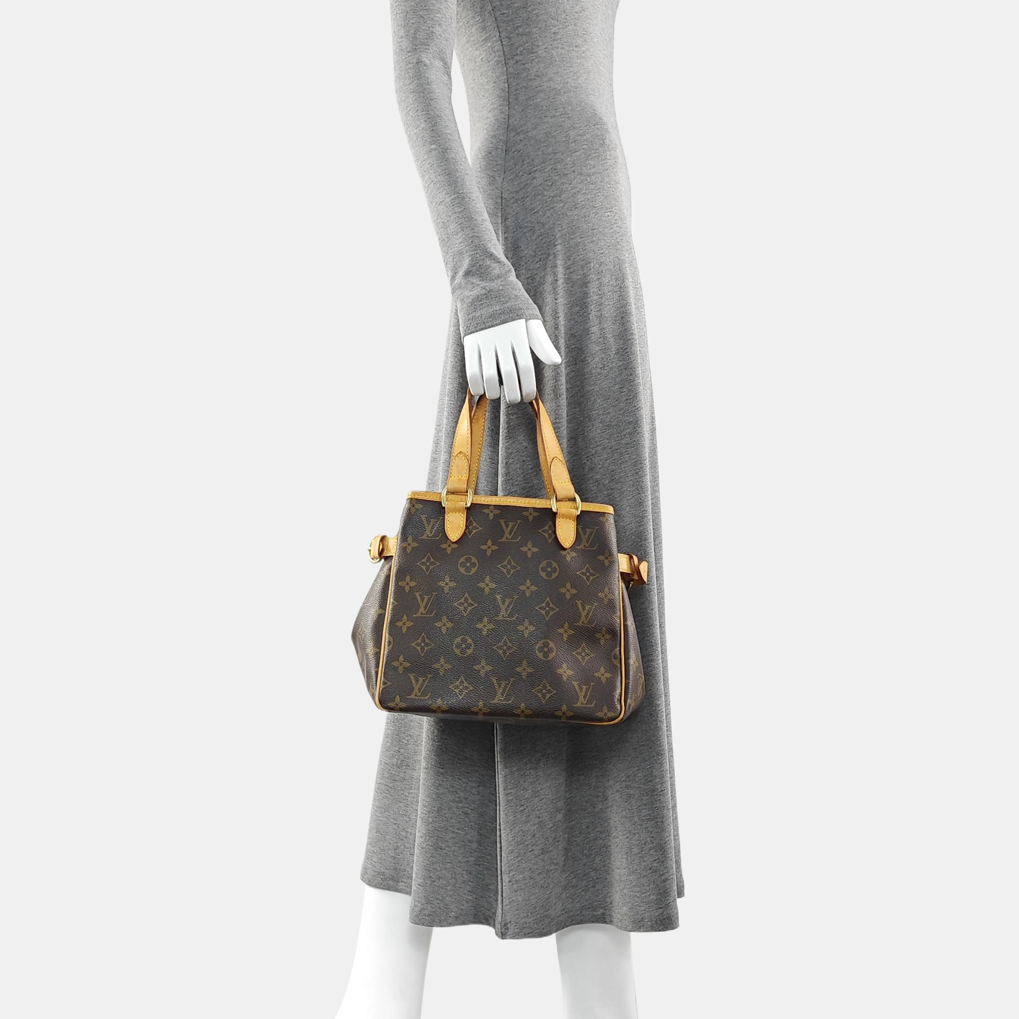 BATIGNOLLES PM Monogram Coated Canvas Brown