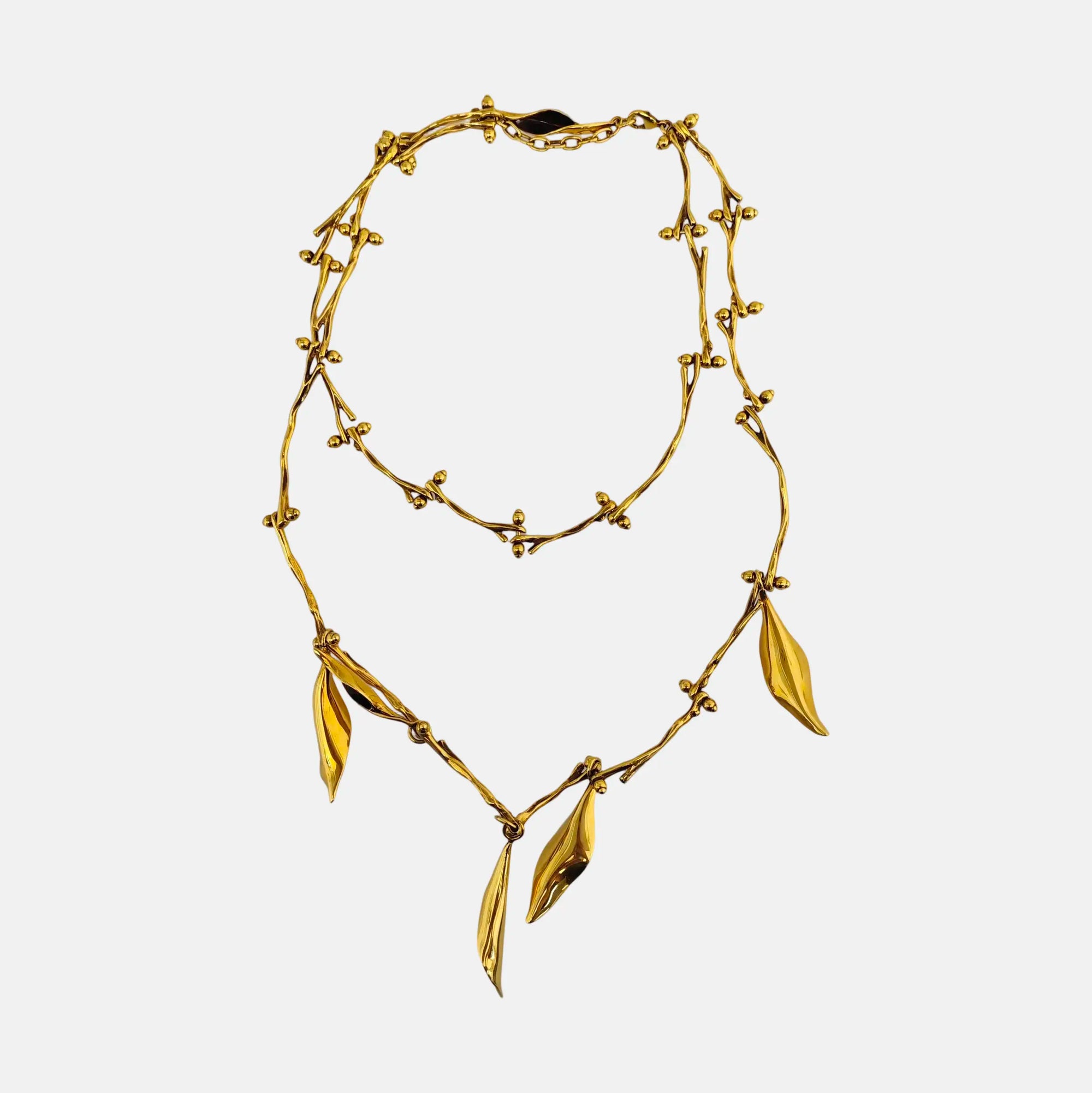 Metal Rose Gold Necklace