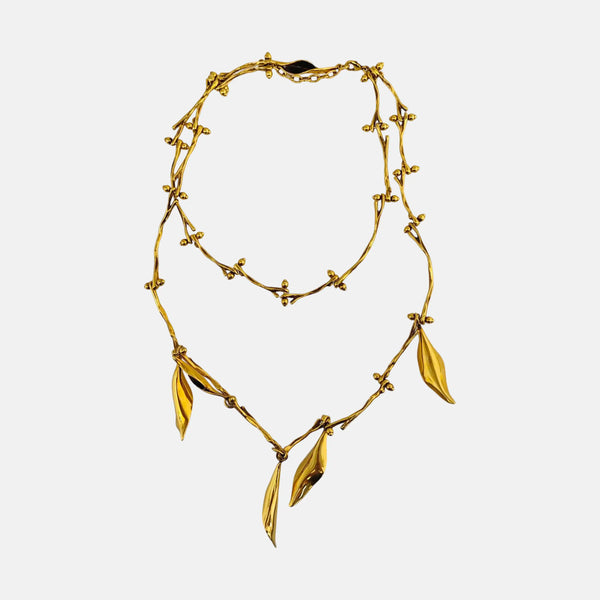 Metal Rose Gold Necklace