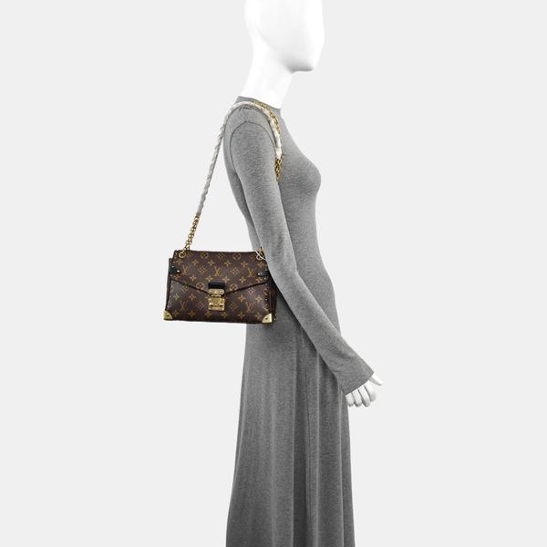 TRUNKIE Monogram Coated Canvas Brown