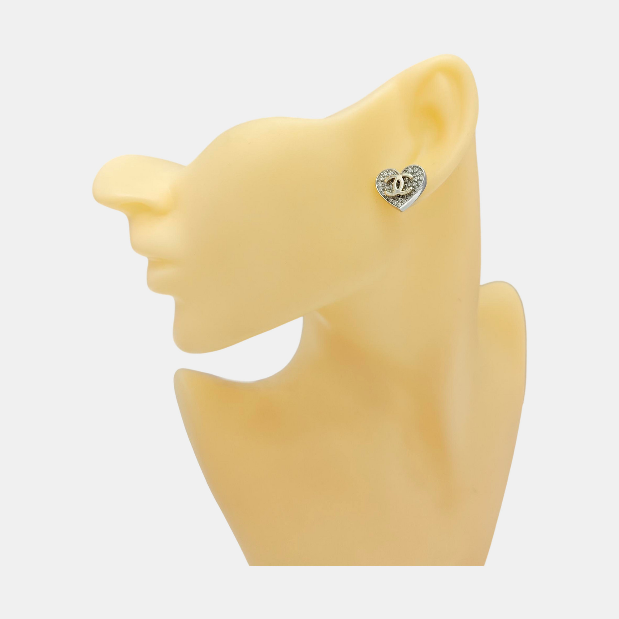 Metal Silver Stud Earrings