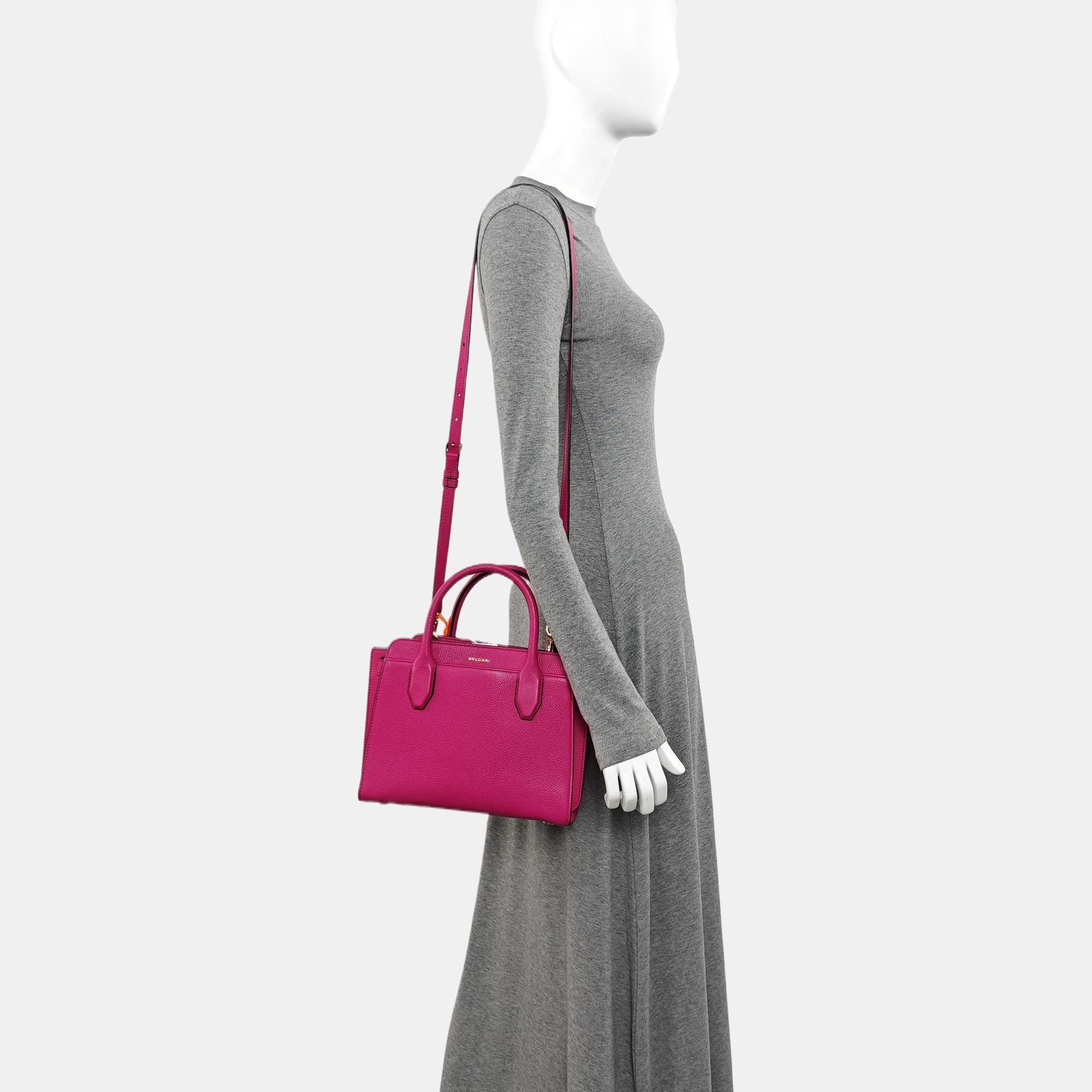 Calfskin Tote Bag Pink