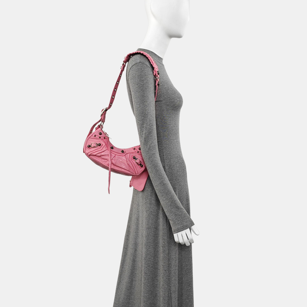 Le Cagole Mini Lambskin Red