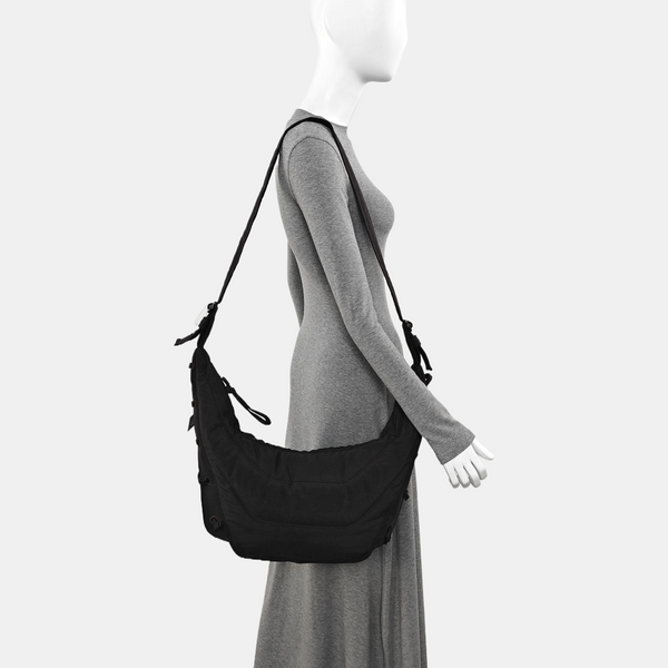 Canvas Shoulder Bag Black