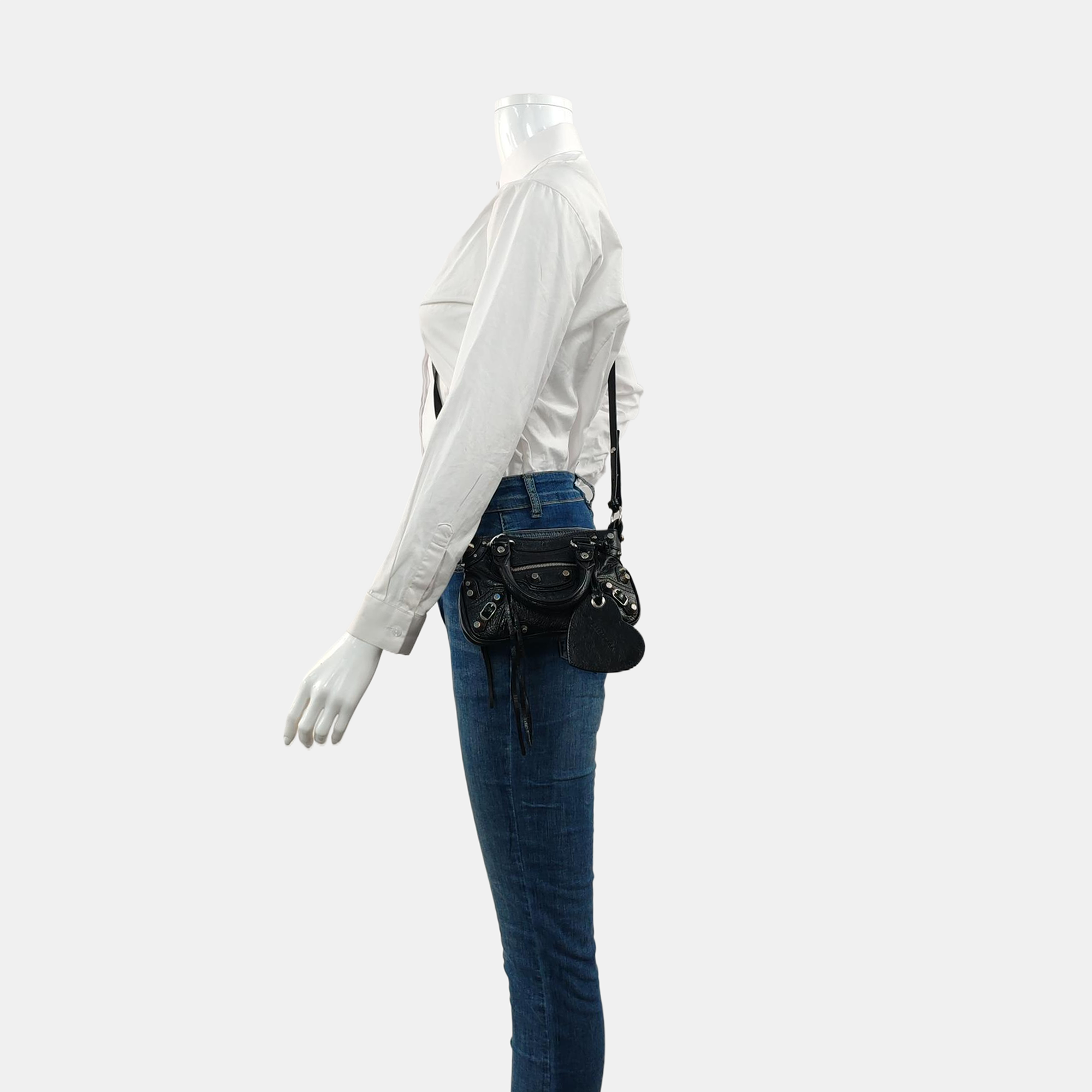 Neo Cagole City Mini Lambskin Black