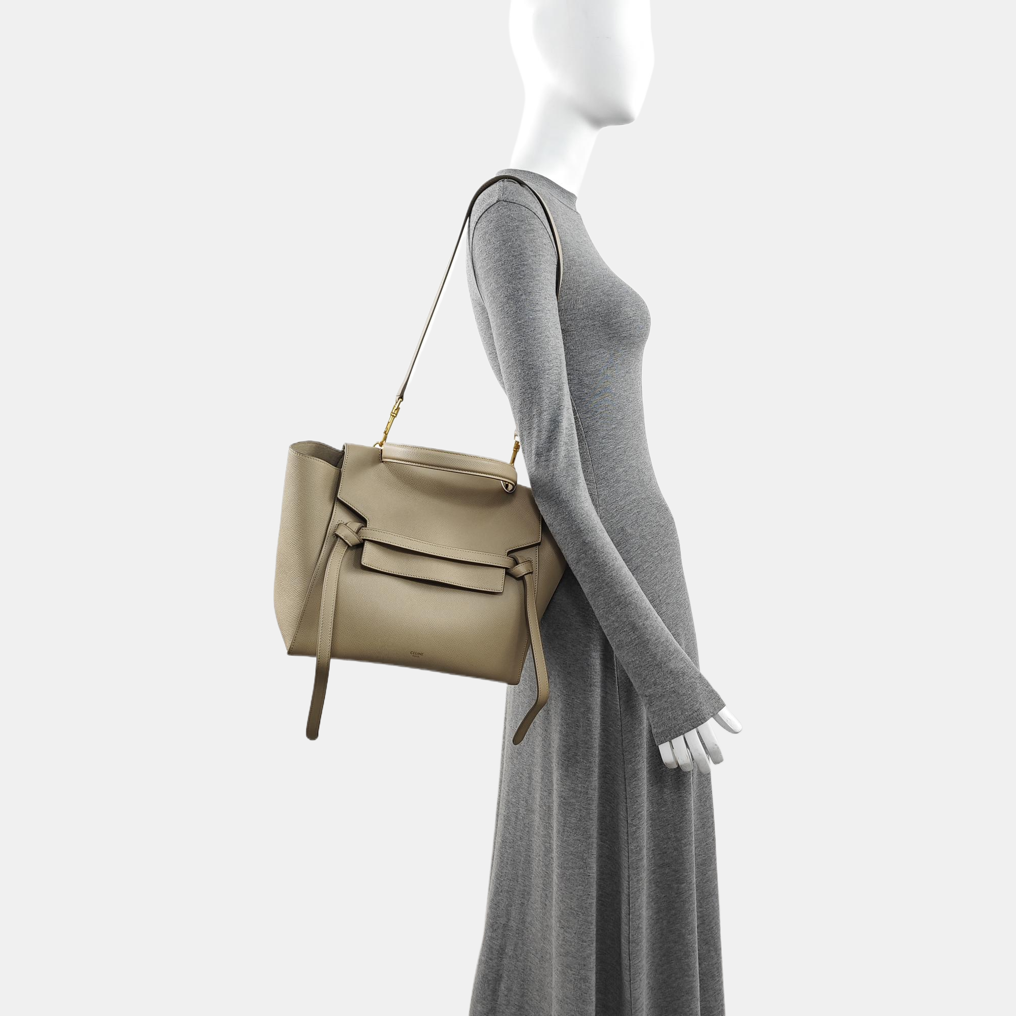 BELT Mini Calfskin Beige