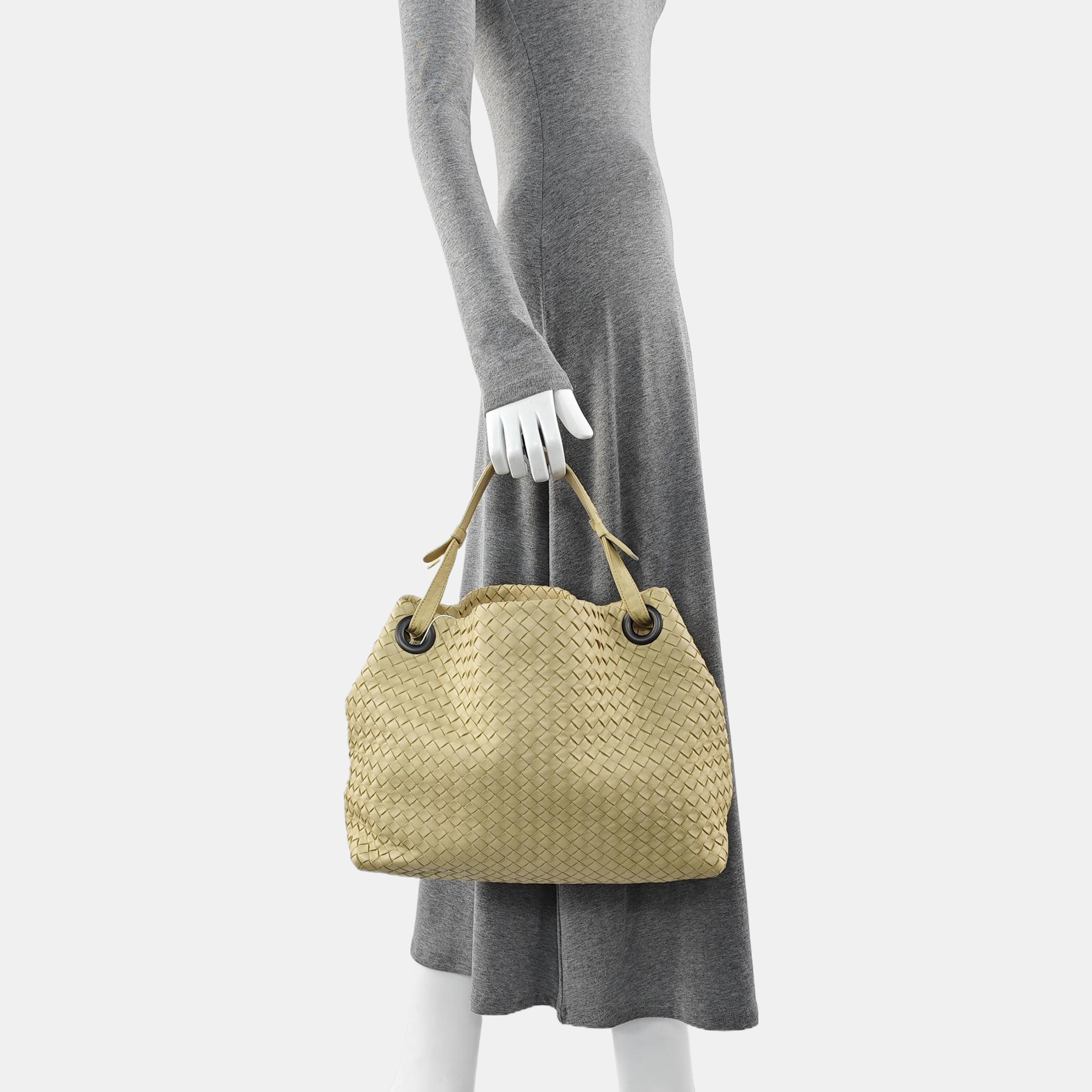 Lambskin Tote Bag Beige