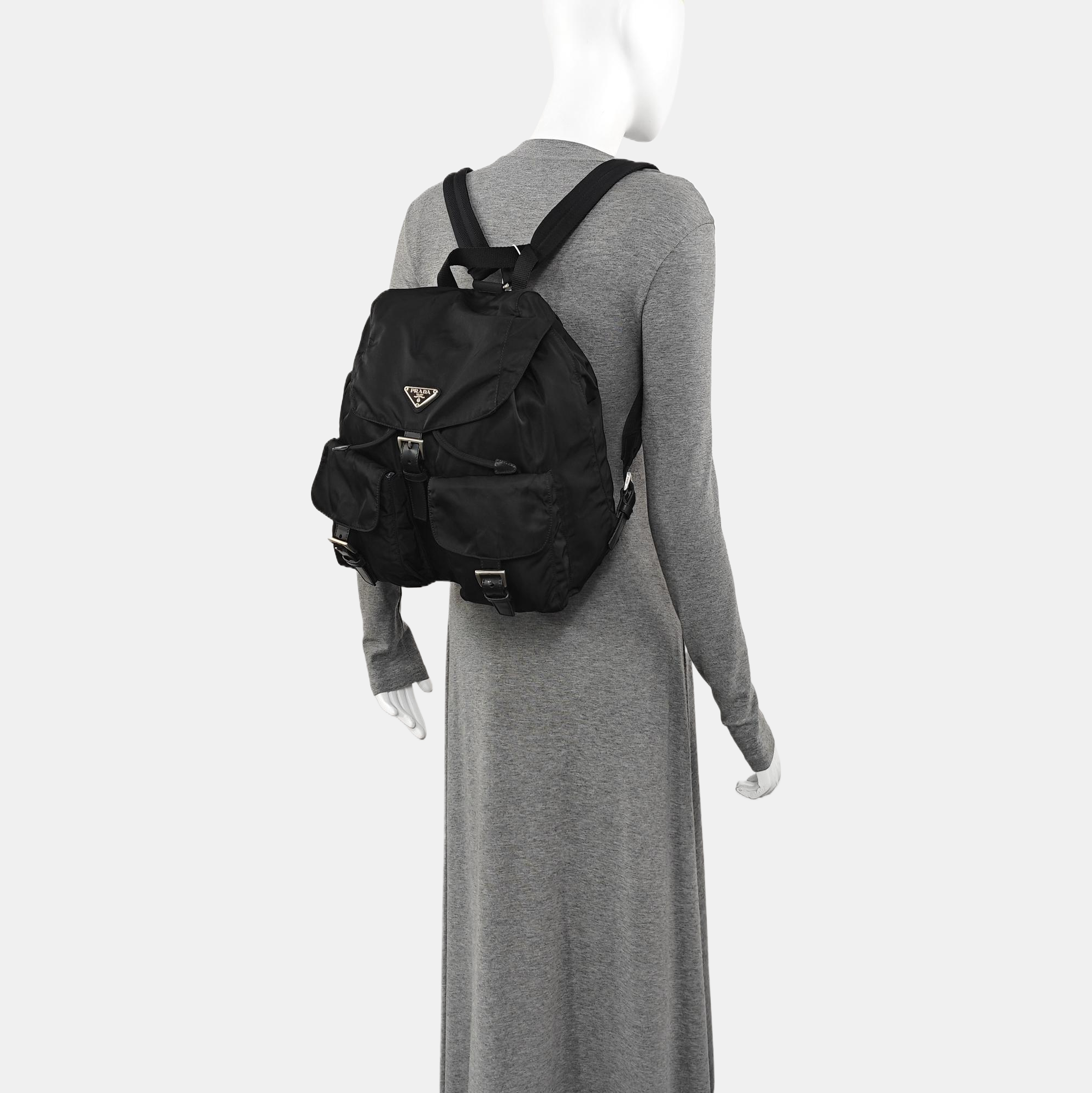 Re-Nylon Medium Nylon Black