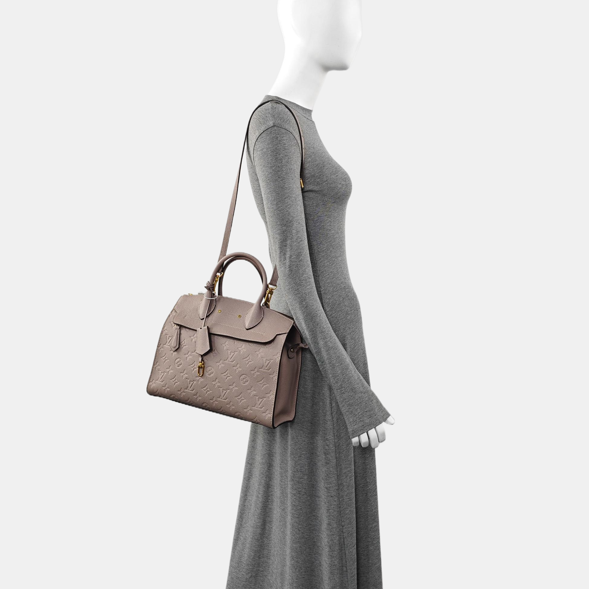 CITY STEAMER MM Calfskin Gray