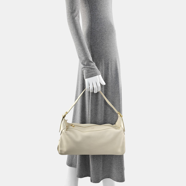 NEW HOBO Calfskin White
