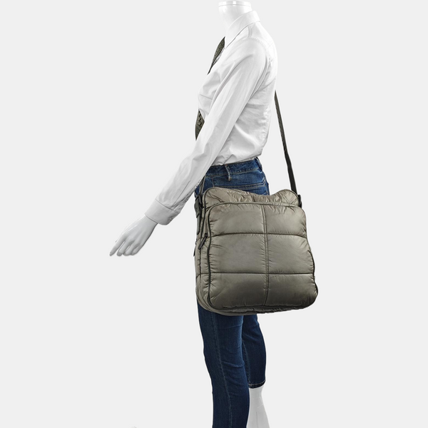 Quilted Nylon Gray