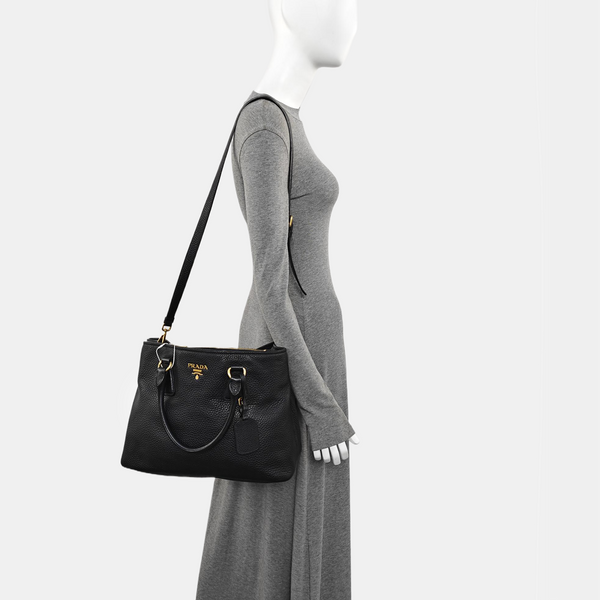 Calfskin Tote Bag Black