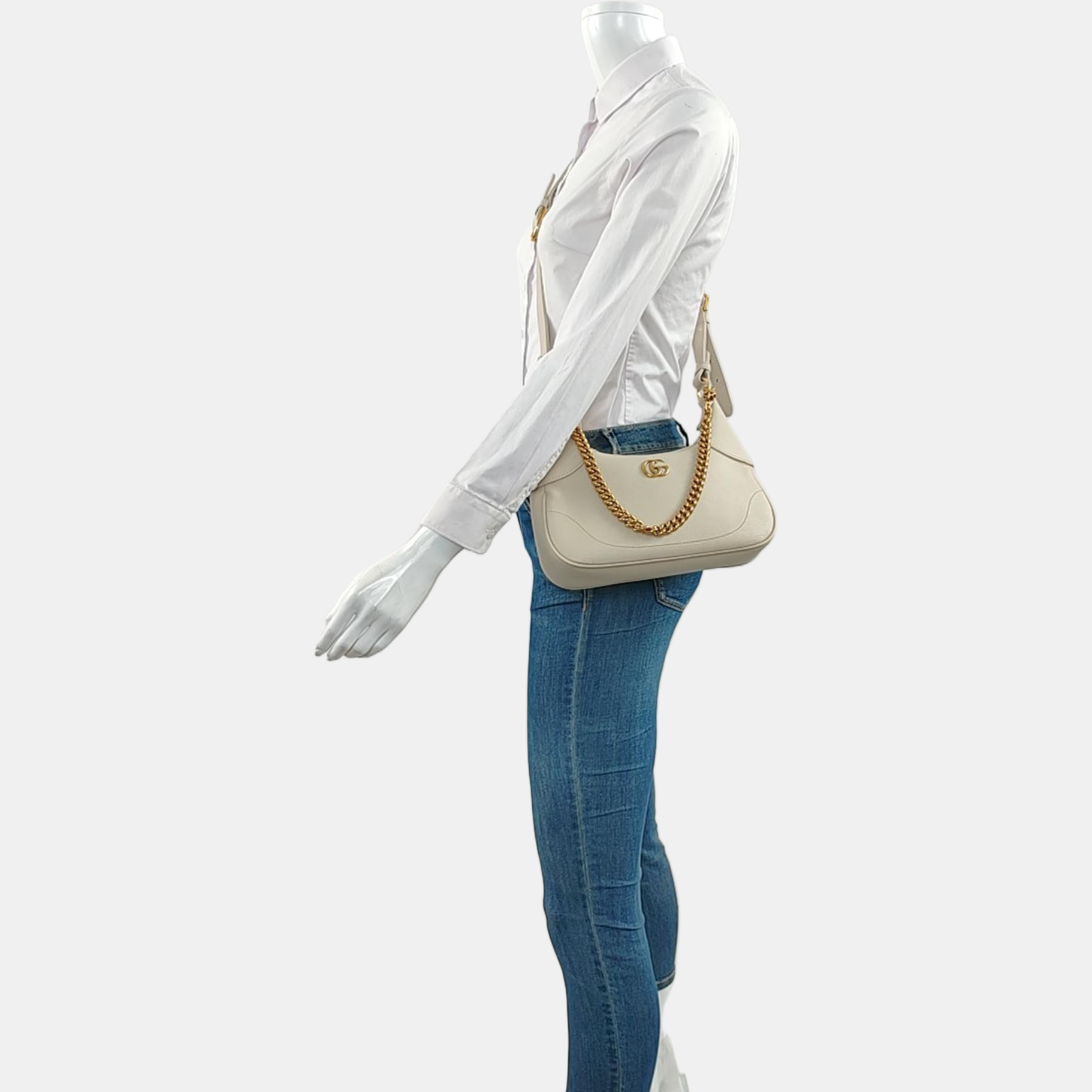 Aphrodite Small Calfskin Beige