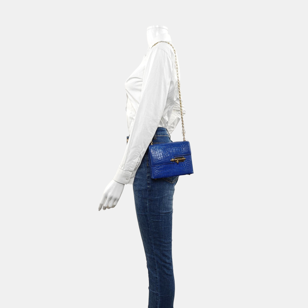 Verrou 17 Shiny Porosus Crocodile Blue