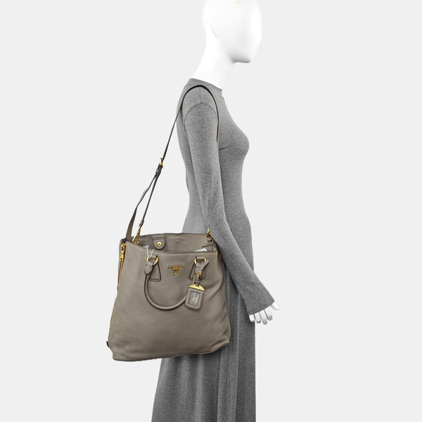Vitello Calfskin Gray