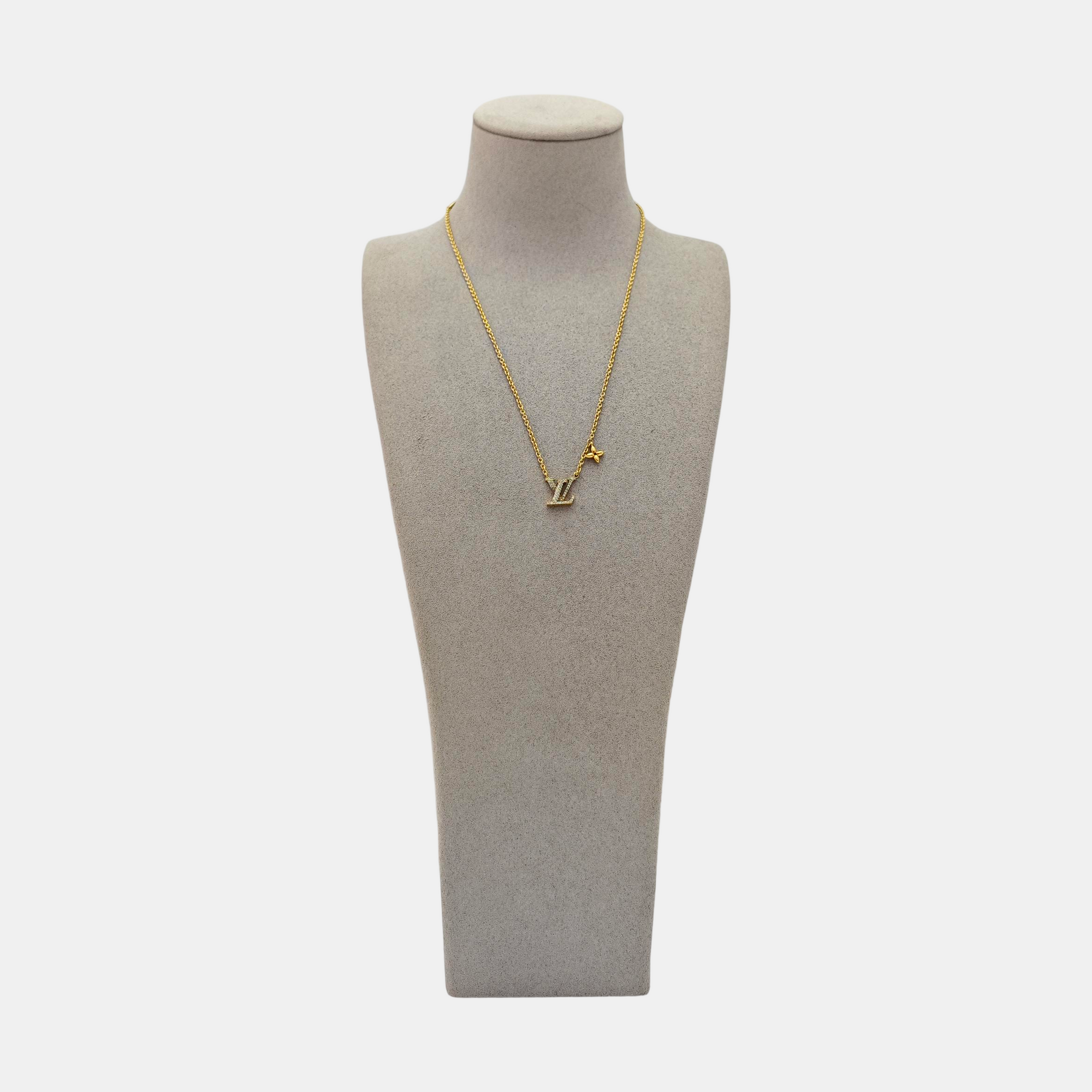 LV ICONIC Metal Gold Necklace
