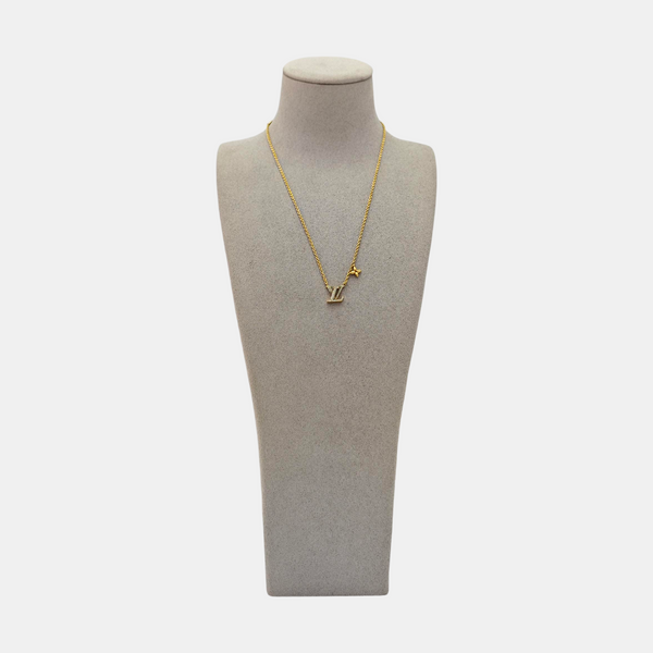 LV ICONIC Metal Gold Necklace