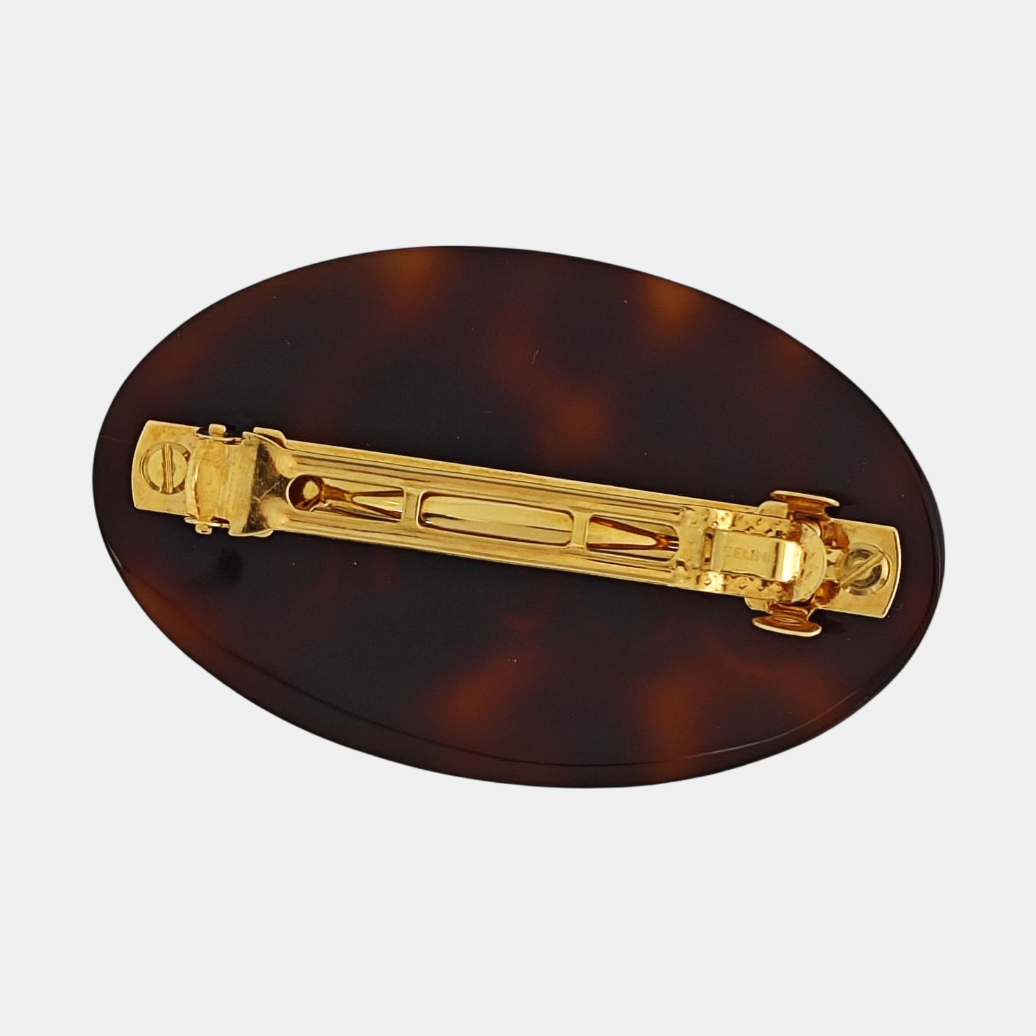 Synthetic Hair Clip Brown