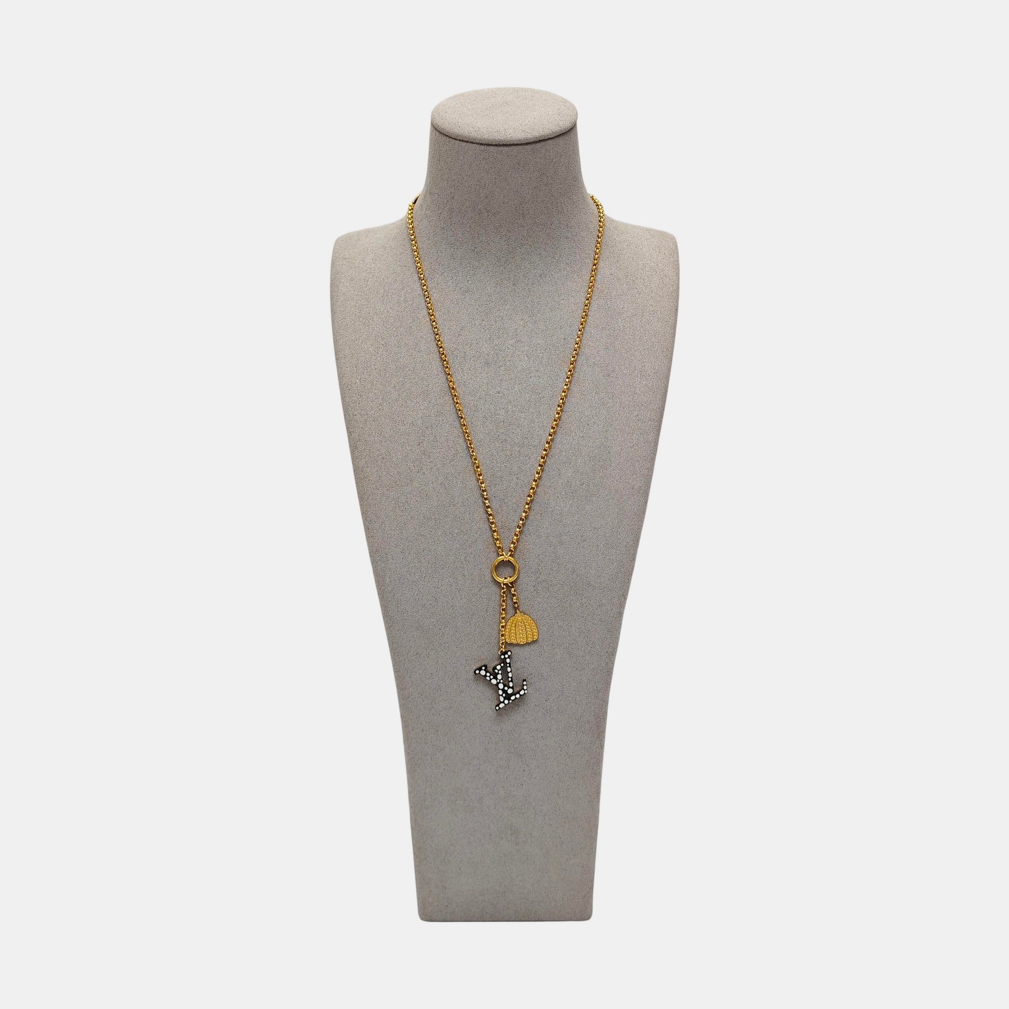 LV ICONIC Metal Gold Necklace