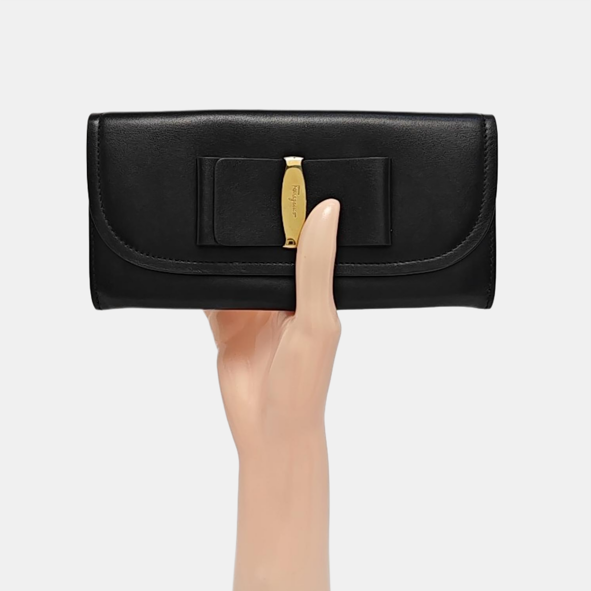 Calfskin Wallet Black
