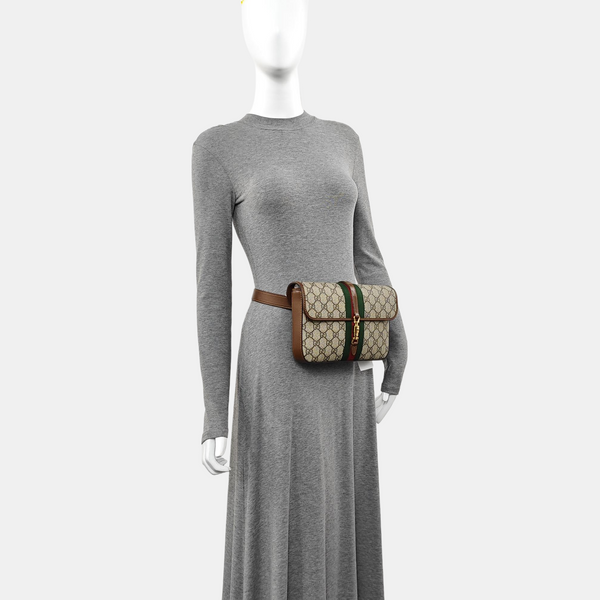 Jackie 1961 Small Monogram Coated Canvas Beige