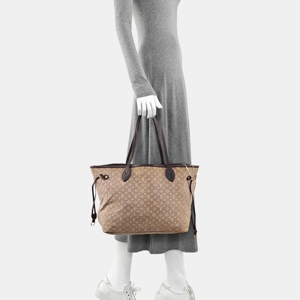 NEVERFULL MM Monogram Canvas Beige