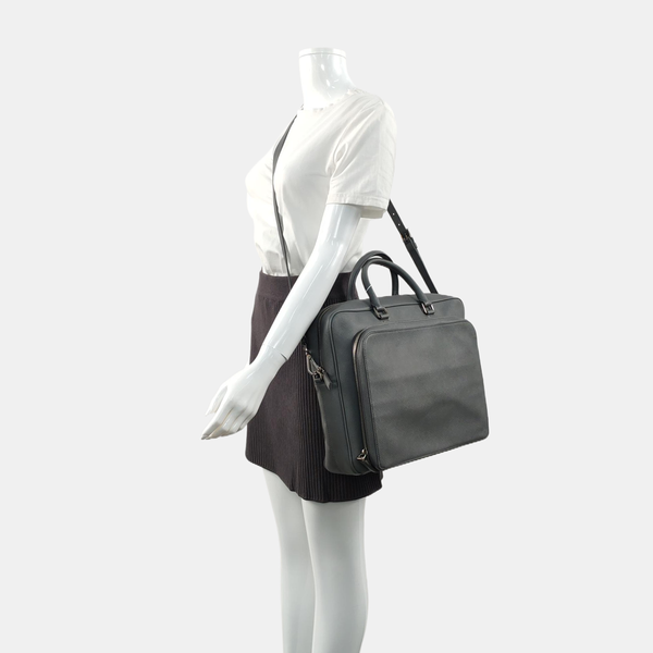 Saffiano Calfskin Gray