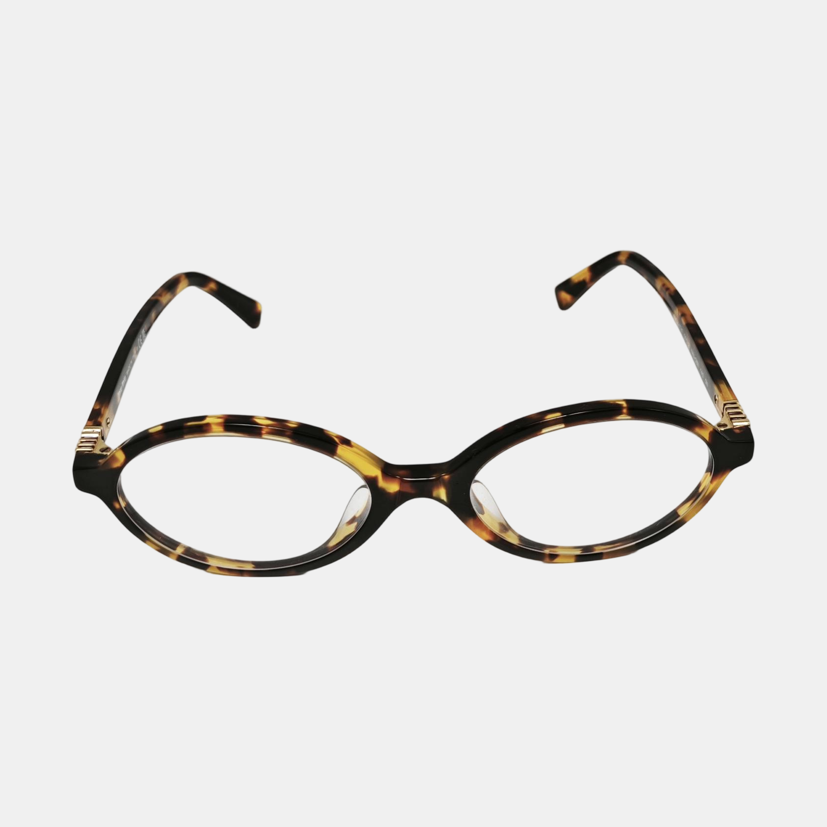 Synthetic Eyeglasses Brown