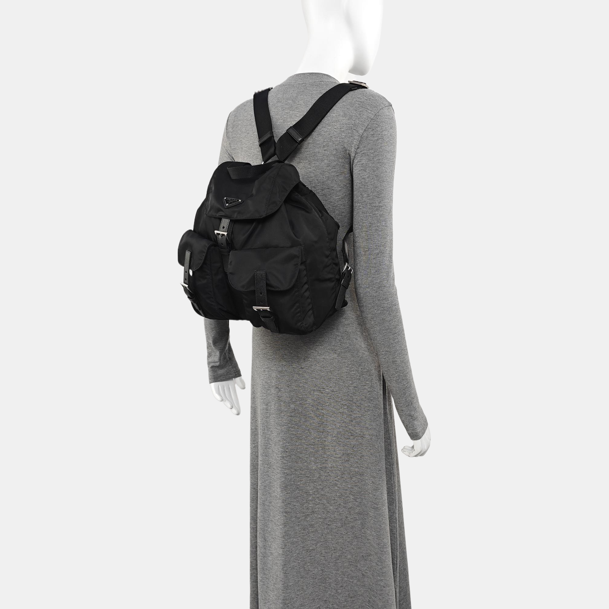 Re-Nylon Medium Nylon Black