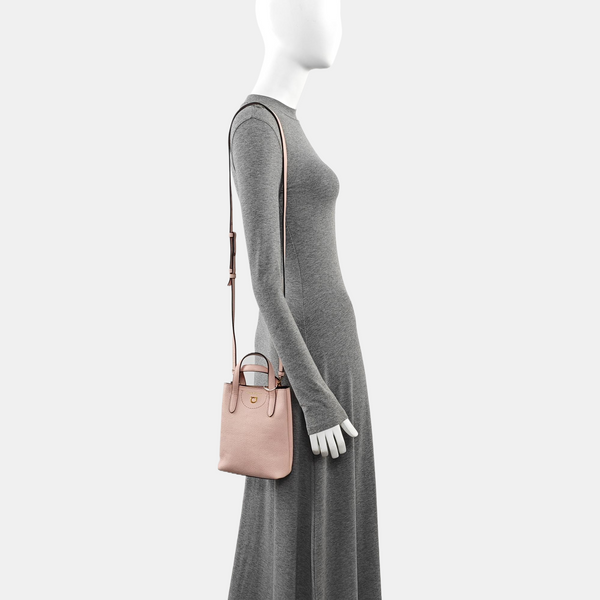 Gancini Mini Calfskin Pink