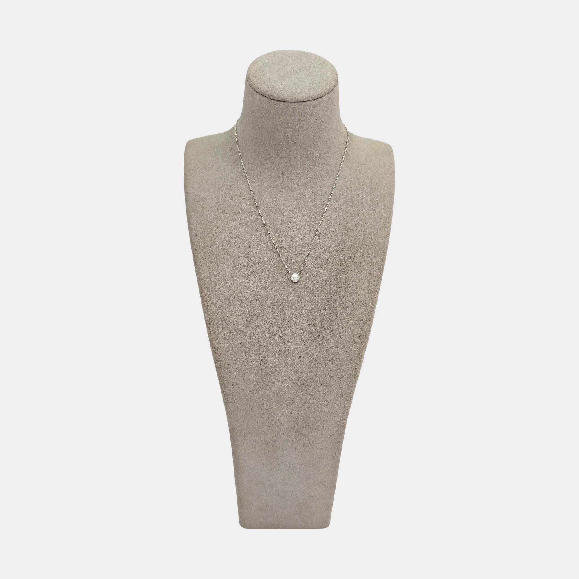 Tiffany Circlet Platinum 950 Silver Necklace