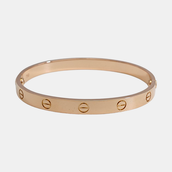 LOVE 18k Rose Gold Bangle
