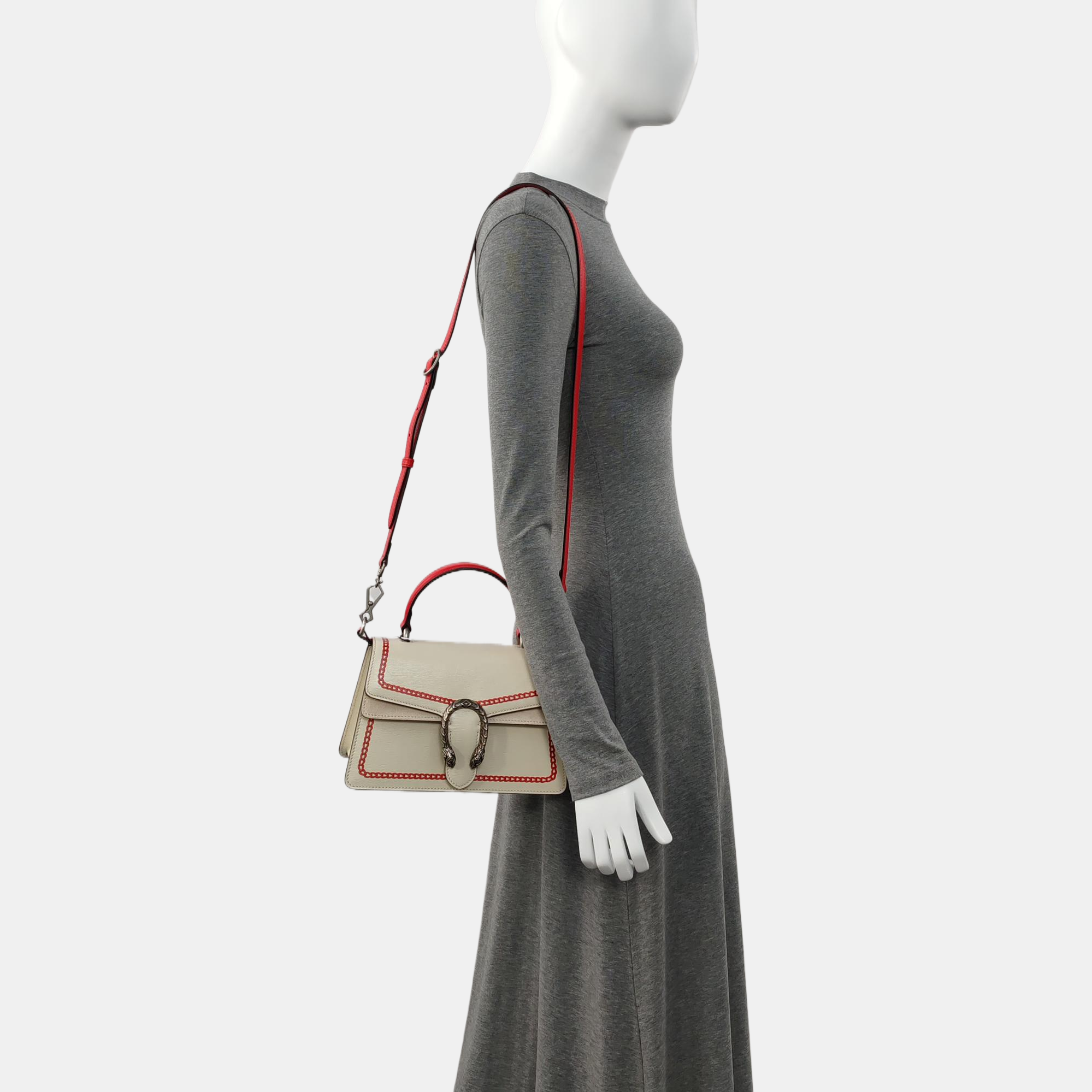 Authenticated pre-owned  Dionysus Small Quilted Calfskin White - Shoulder Bag at Looply