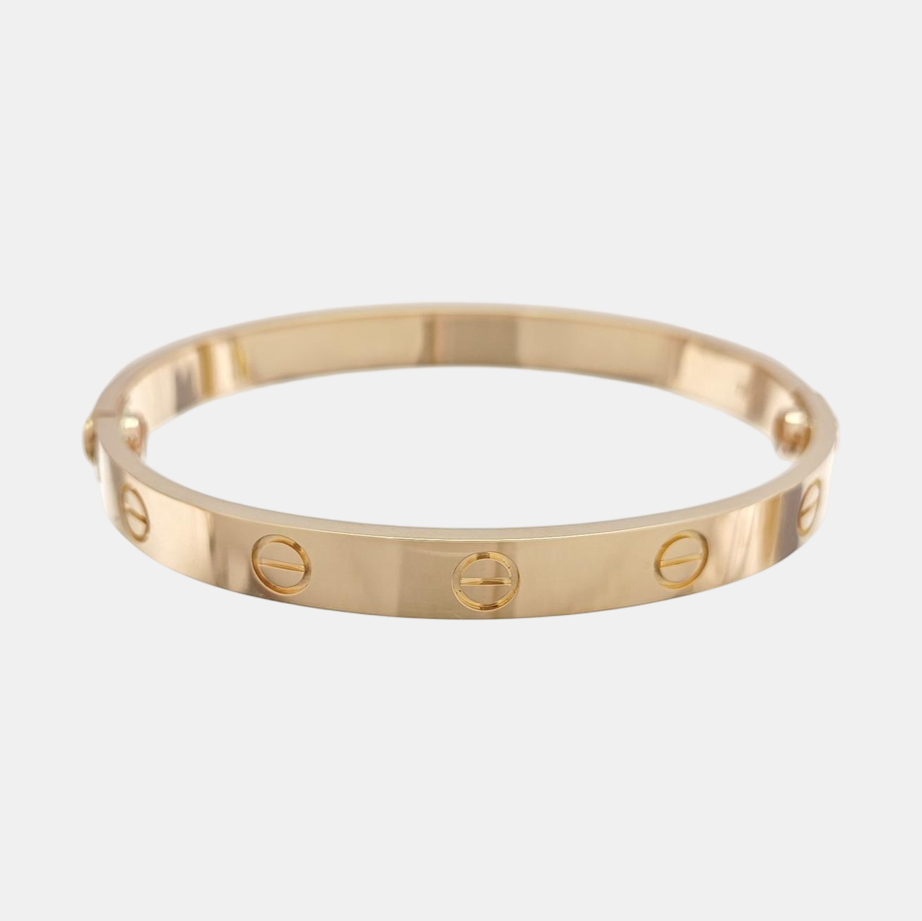 LOVE 18k Rose Gold Bangle