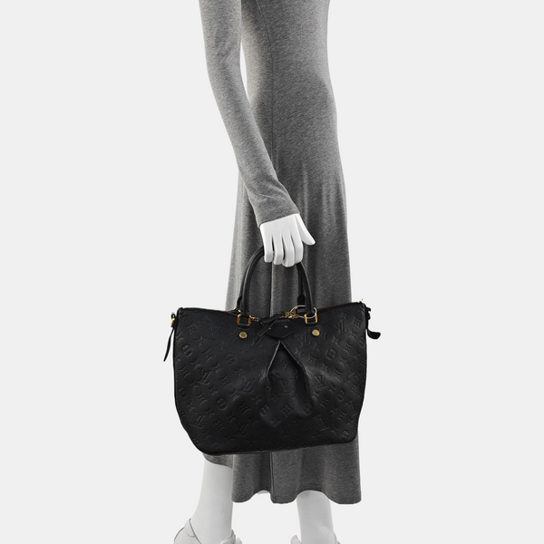 MAZARINE Monogram Calfskin Black