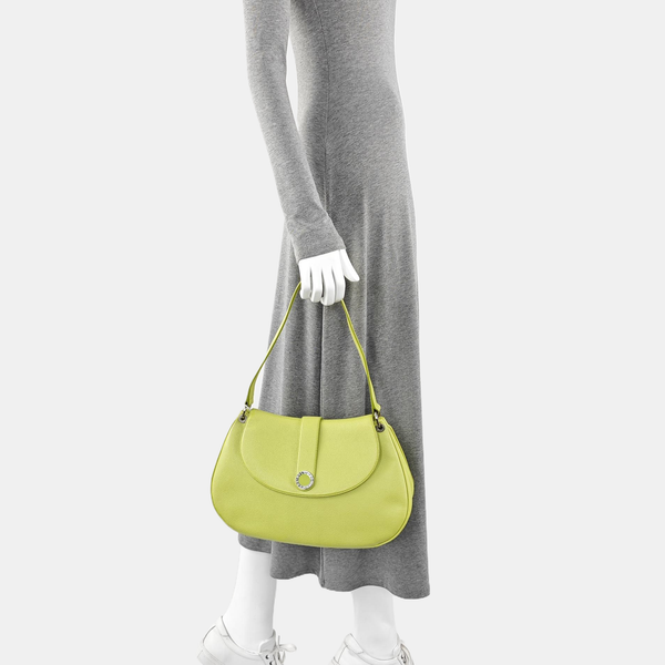 BVLGARI Calfskin Green