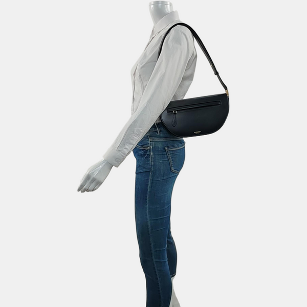Olympia Small Calfskin Black