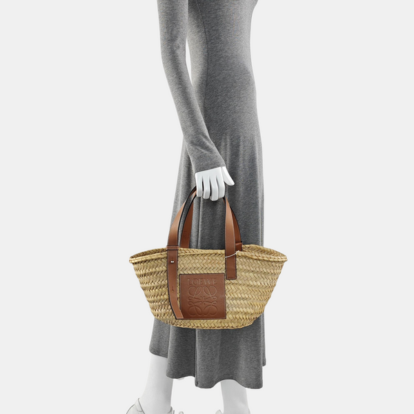 Basket Straw Beige