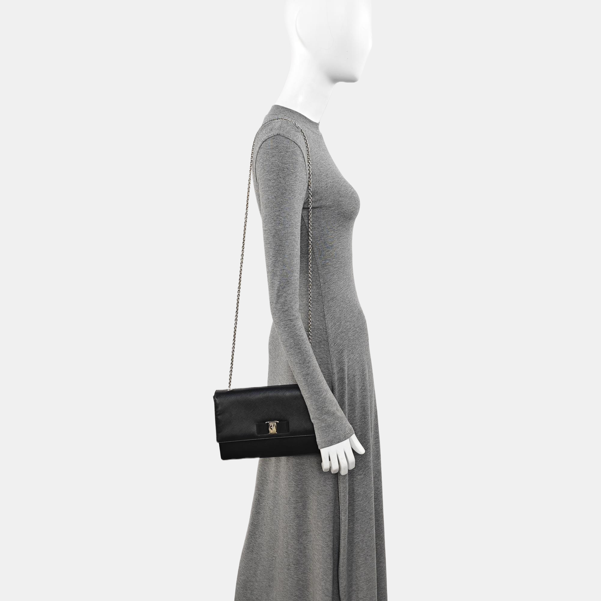 Ginny Calfskin Black