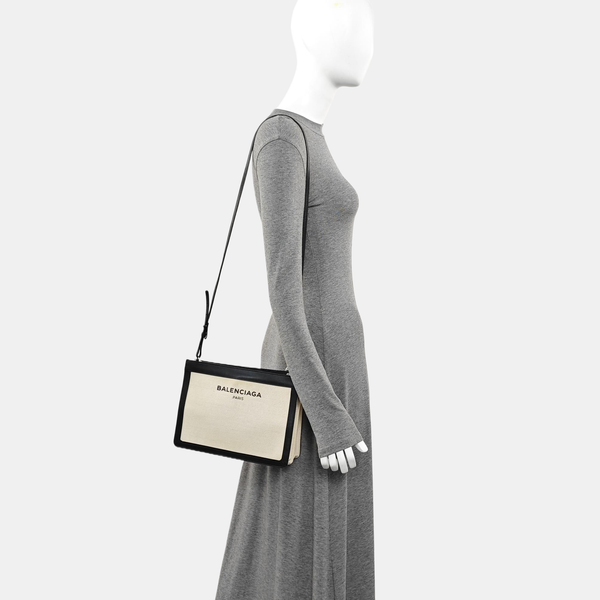 Pochette Canvas White
